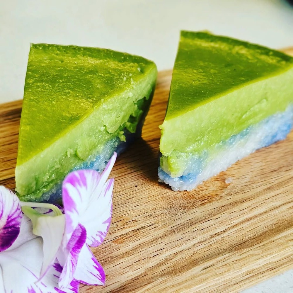 Kueh Salet, a cake by BakerLuk